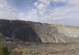 Sibay open pit mine